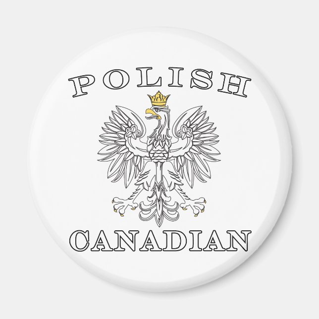 Imán Águila canadiense polaca (Frente)