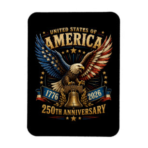 Imán Águila del 250 aniversario de Estados Unidos de Am