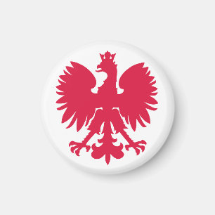 Imán Águila del Escudo de Armas de Polonia