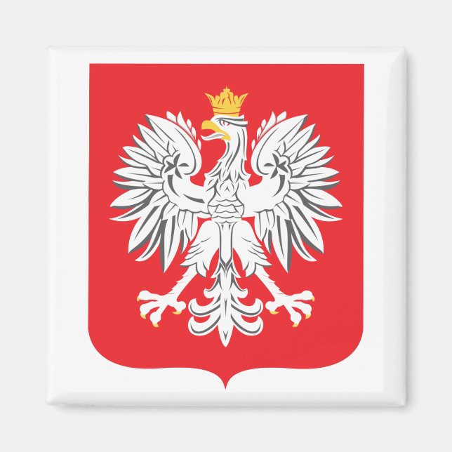 Imán Águila polaca (Frente)