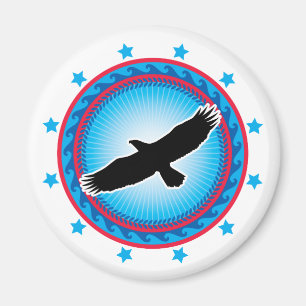 Imán Águila voladora