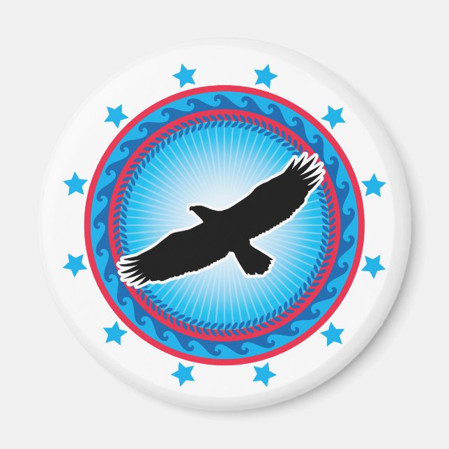 Imán Águila voladora (Frente)