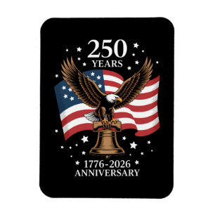 Imán Águila y Bandera 250 Años de América 1776-2026