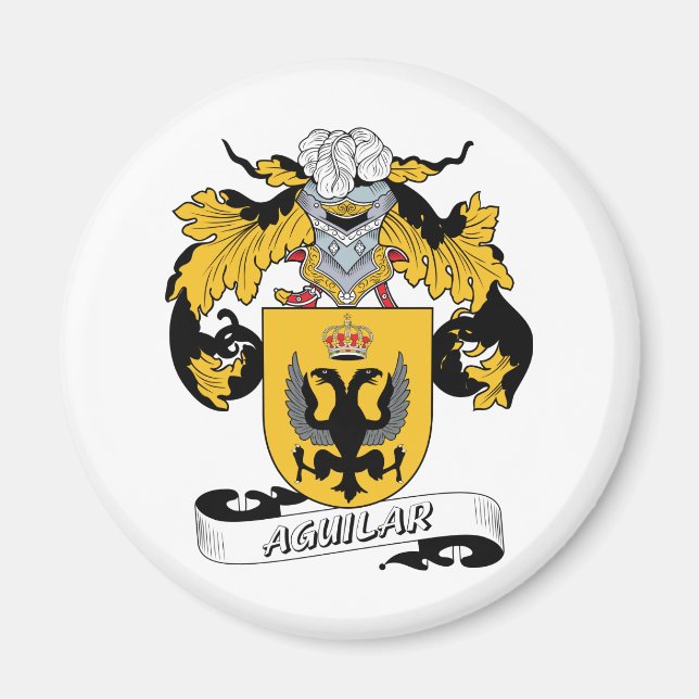 Imán Aguilar Family Crest (Frente)