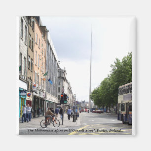 Imán Aguja del Milenio, ciudad de Dublín Irlanda