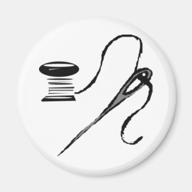 Imán Aguja y hilo (Frente)