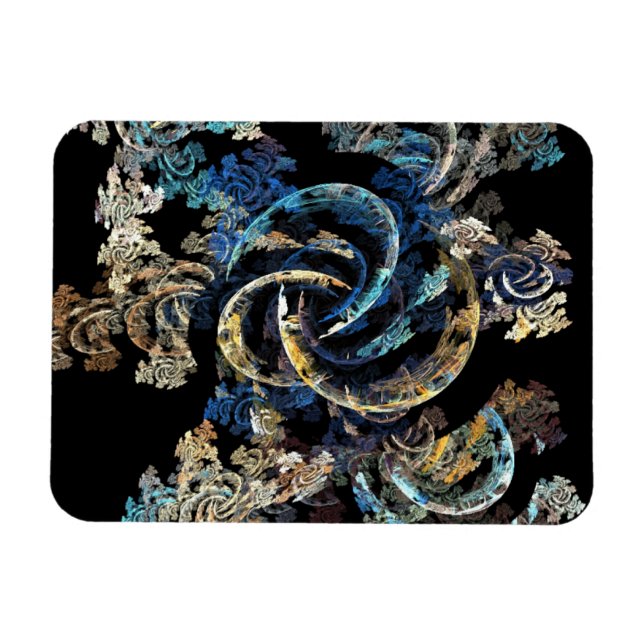 Imán Agujero de gusano en el espacio (Horizontal)