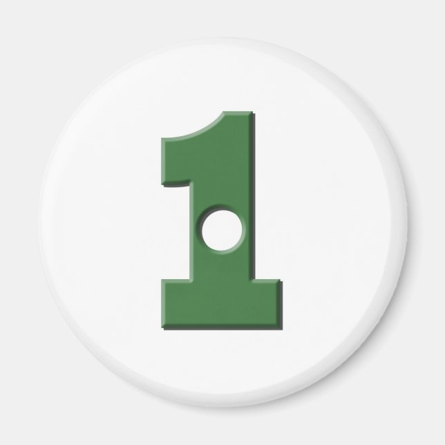 Imán Agujero en 1 (Frente)