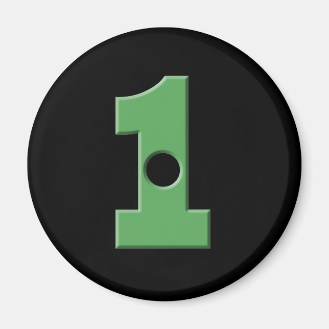 Imán Agujero en 1 (Frente)