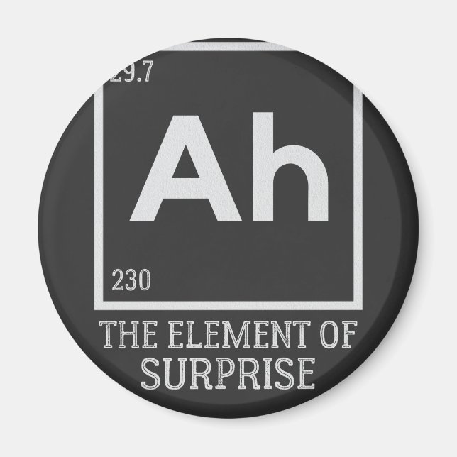 Imán Ah, el elemento de sorpresas (Frente)