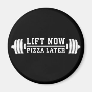 Imán Ahora levante, pizza más adelante, Barbell -