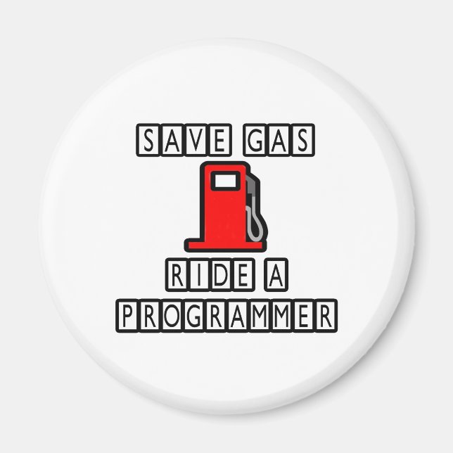 Imán Ahorra Gas...Pasa A Programador (Frente)