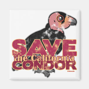 Imán Ahorre el cóndor de California