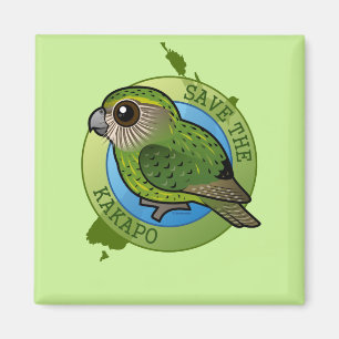 Imán Ahorre el Kakapo