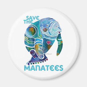 Imán Ahorre el Manatee