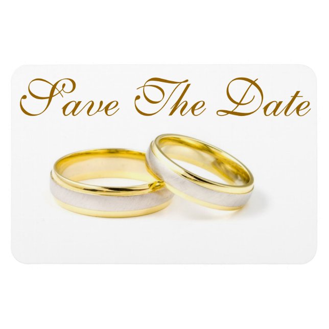 Imán Ahorre la fecha (Horizontal)