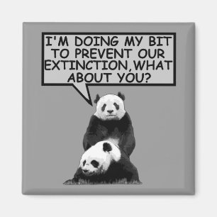 Imán Ahorre la panda