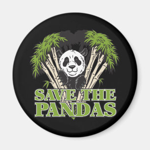 Imán Ahorre las pandas