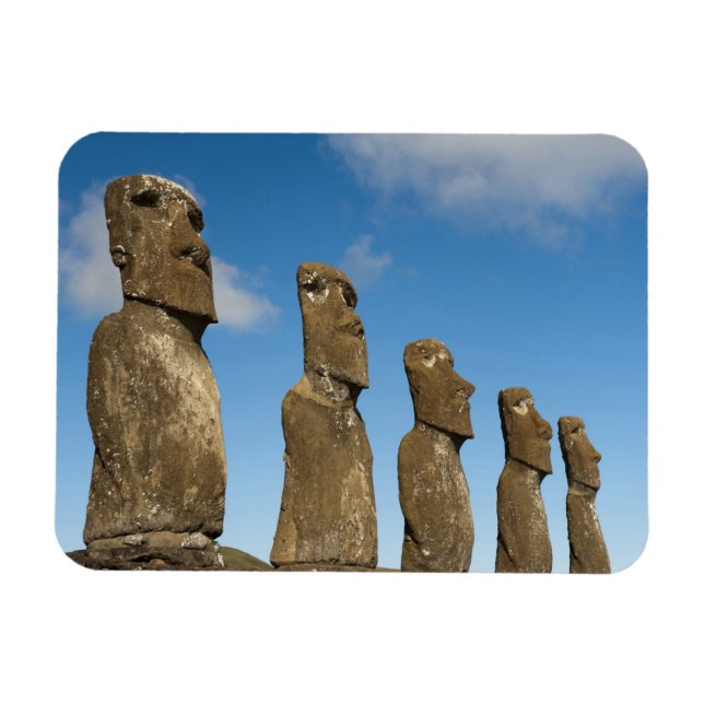 Imán Ahu Akivi, Rapa Nui, Isla de Pascua, Chile 2 (Horizontal)
