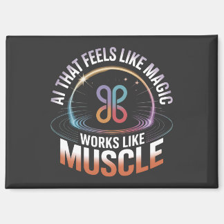 Imán AI estética Tecnología futurista significa moda