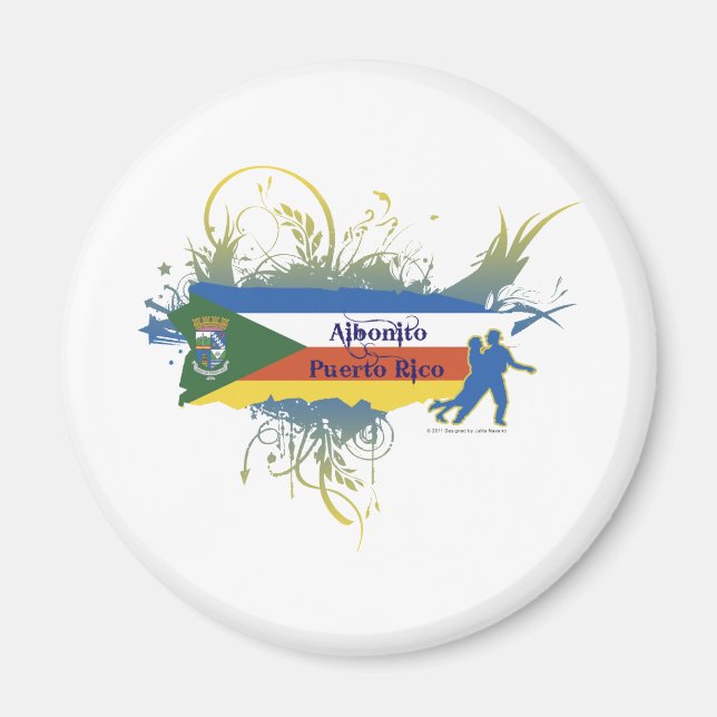 Imán Aibonito - Puerto Rico (Frente)