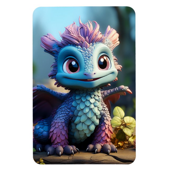 Imán Aiden, un dragón caprichoso (Vertical)