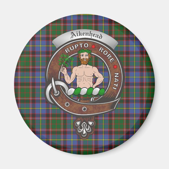 Imán Aikenhead Clan Badge Magnet (Frente)