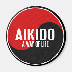 Imán Aikido 1 de Yin Yang