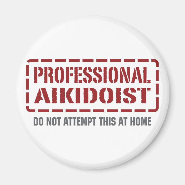 Imán Aikidosta profesional (Frente)