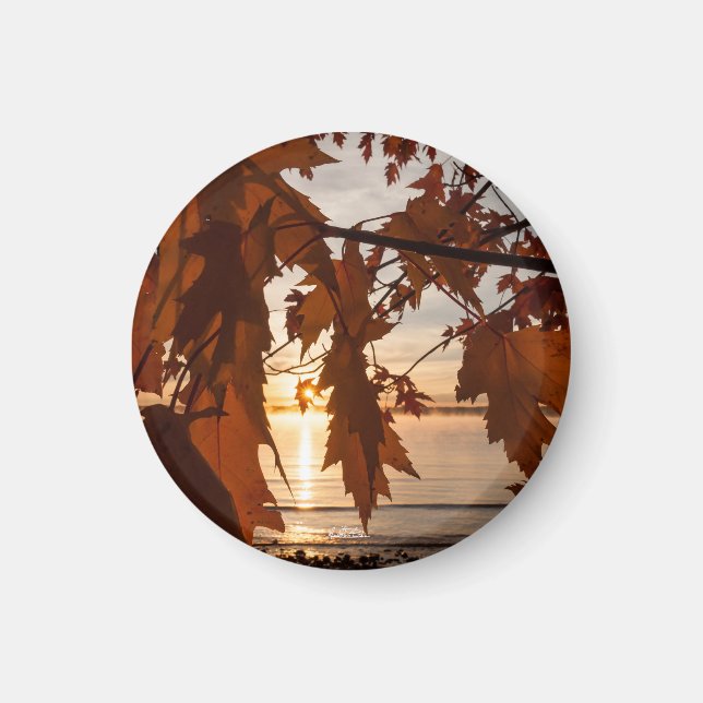 Imán aimant feuille d'érables (Frente)