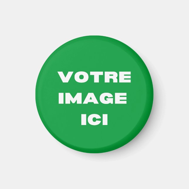 Imán Aimant - Imagen virtual ici - personnalisée (Frente)