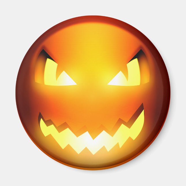 Imán Aimant Pumpkinmoji (Frente)