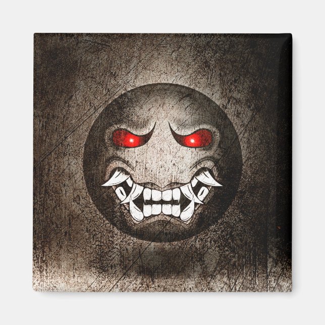 Imán Aimant Samouraïmoji Vintage (Frente)