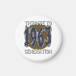 Imán Aimant Tributo al aniversario de la generación de