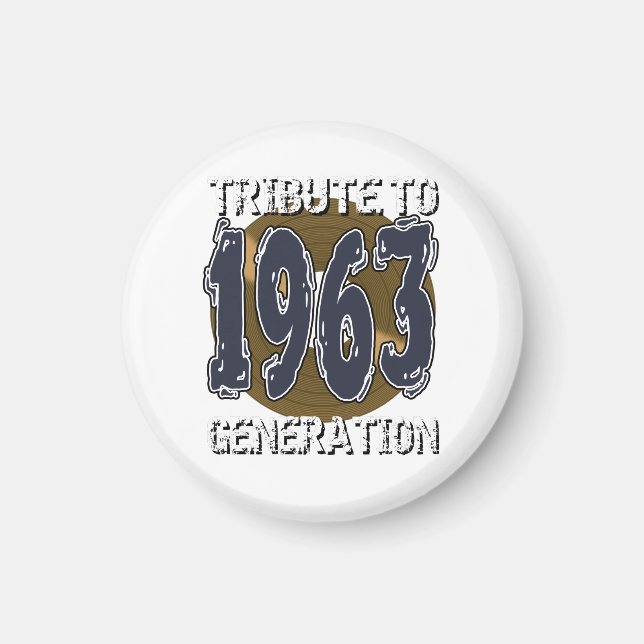 Imán Aimant Tributo al aniversario de la generación de  (Frente)