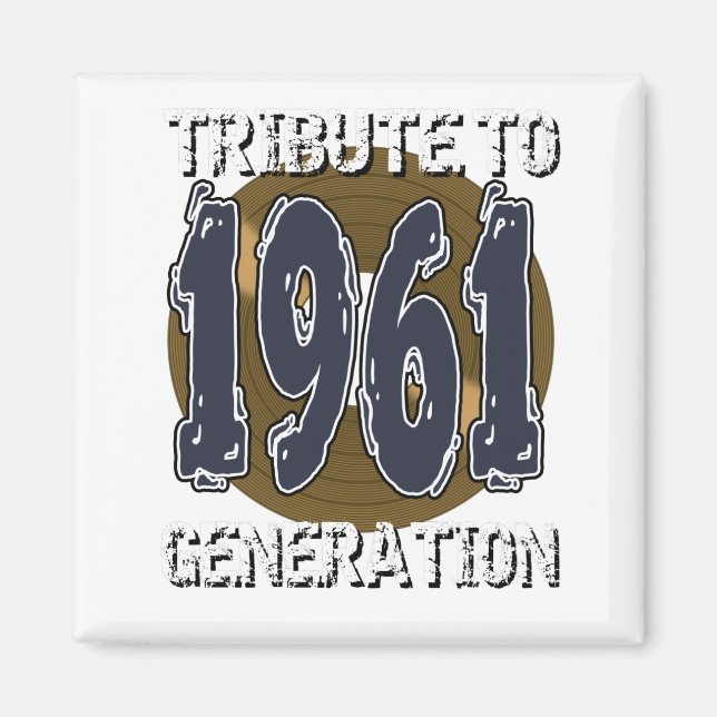 Imán Aimant Tributo al aniversario de la generación de  (Frente)