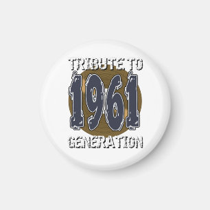 Imán Aimant Tributo al aniversario de la generación de 