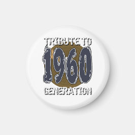 Imán Aimant Tributo al aniversario de la generación de