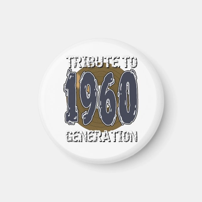 Imán Aimant Tributo al aniversario de la generación de  (Frente)