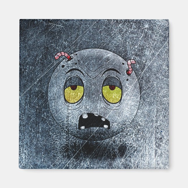 Imán Aimant Zombiemoji Vintage (Frente)