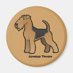 Imán airedale terrier