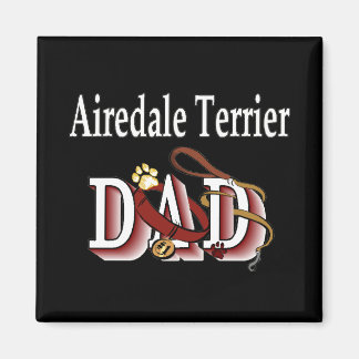 Imán Airedale Terrier Dad Magnet