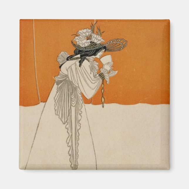 Imán Aislado, ilustracion de 'The Studio', 1895 (lima) (Frente)