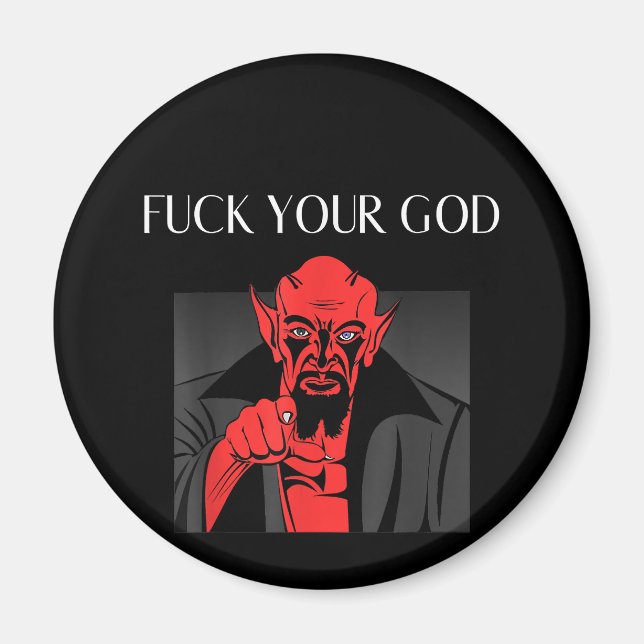 Imán Aist Goat Satan Baphomet GIft (Frente)