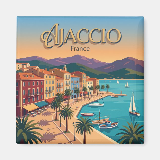 Imán Ajaccio Francia (Frente)