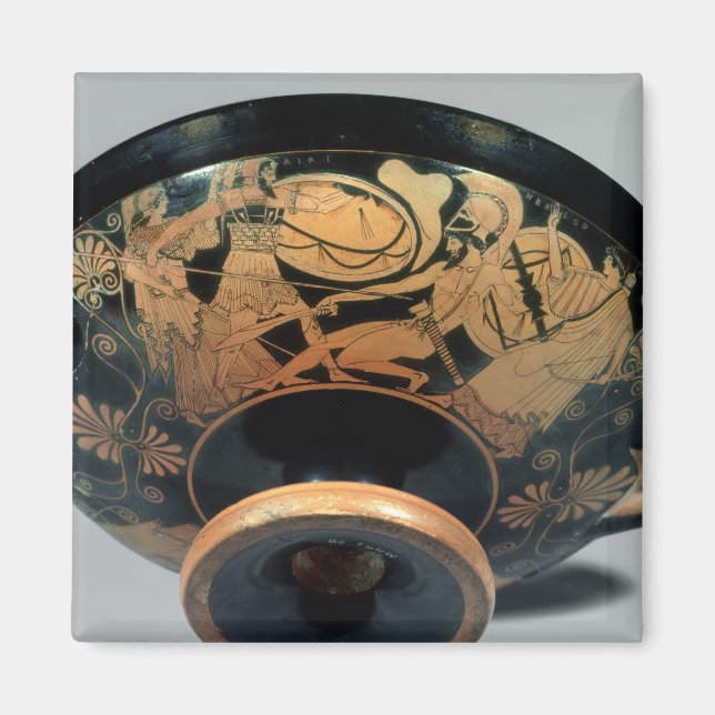 Imán Ajax, urgido por Athena (Frente)