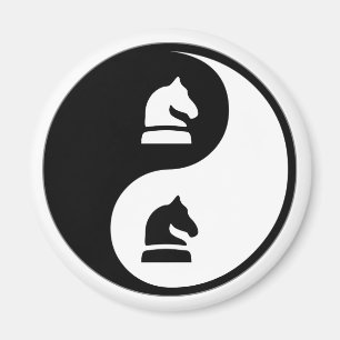 Imán Ajedrez de Yin Yang