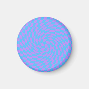 Imán Ajena de color azul pálido y lavanda