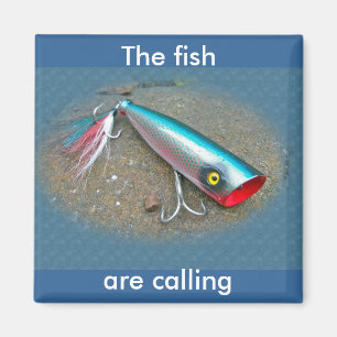 Imán AJS Saltwater Lure Popper Blue Dragon