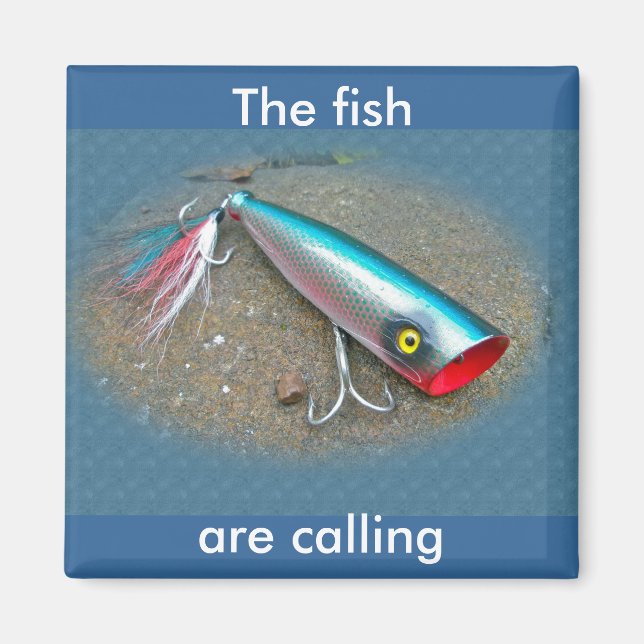 Imán AJS Saltwater Lure Popper Blue Dragon (Frente)